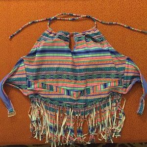 Two piece bathing suit top